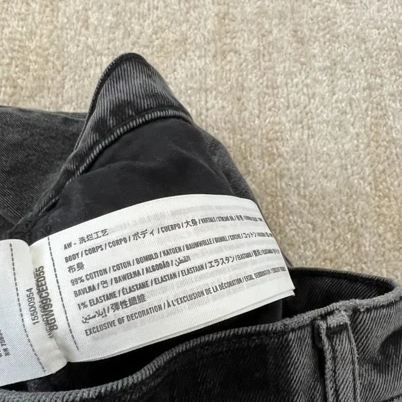 Abercrombie & Fitch The 90s Straight Ultra High Rise Jeans 27 / 4 - Picture 9 of 10